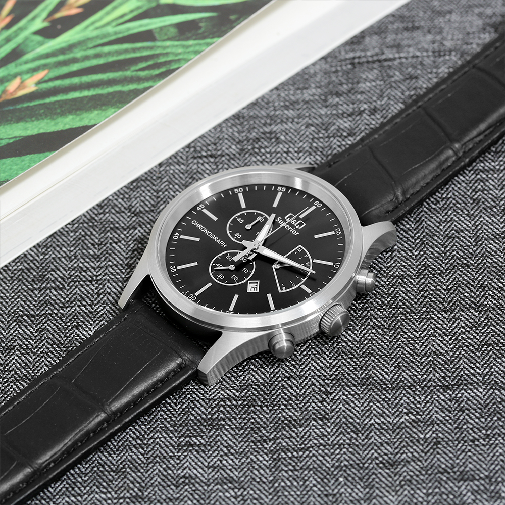 Đồng hồ Q&Q 42.5 mm Nam C24A-009VY