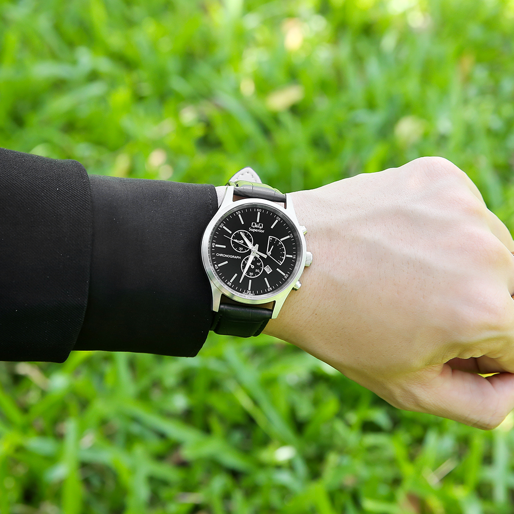 Đồng hồ Q&Q 42.5 mm Nam C24A-009VY