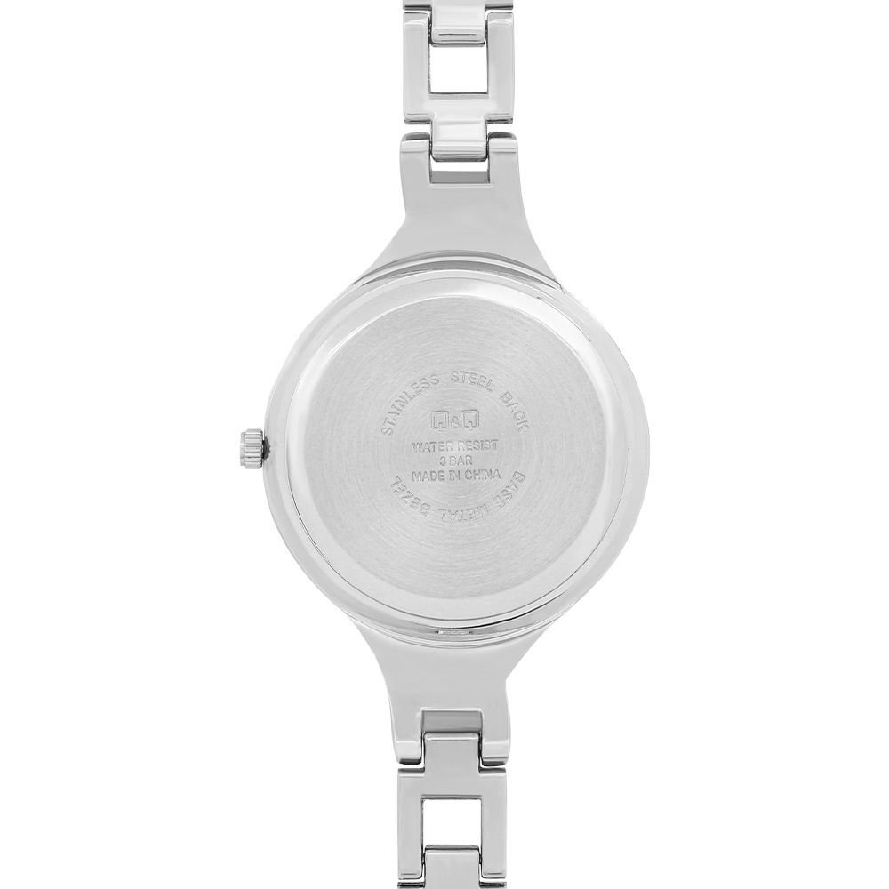 Đồng hồ Q&Q 34 mm Nữ F01A-005PY Màu Bạc