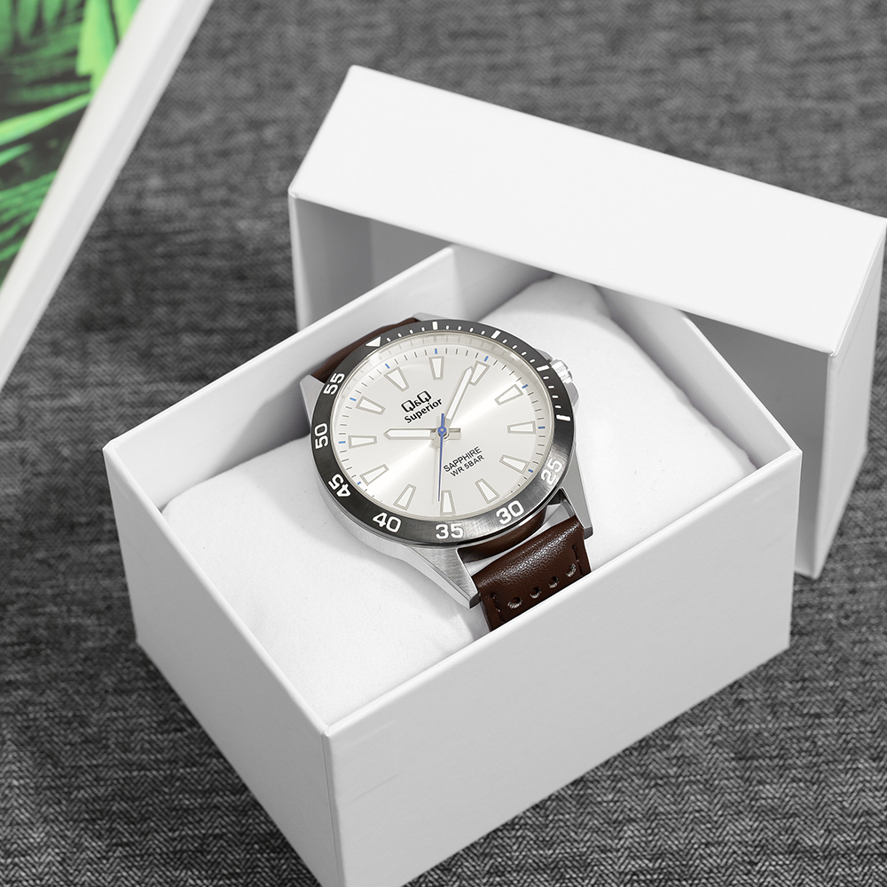 Đồng hồ Q&Q 43 mm Nam S08A-007PY