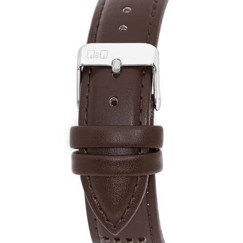 Đồng hồ Q&Q 43 mm Nam S08A-007PY Màu Nâu