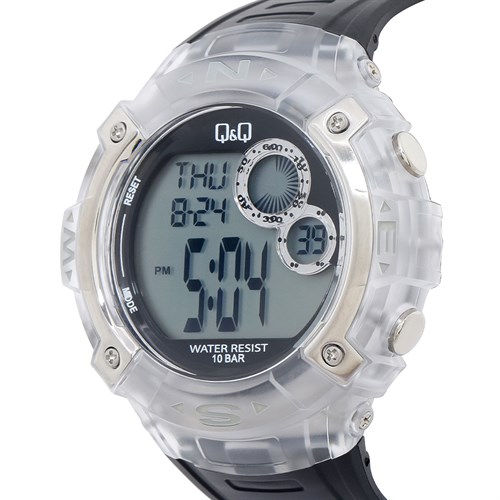 Đồng hồ Q&Q 50 mm Nam G19A-001VY Màu Đen