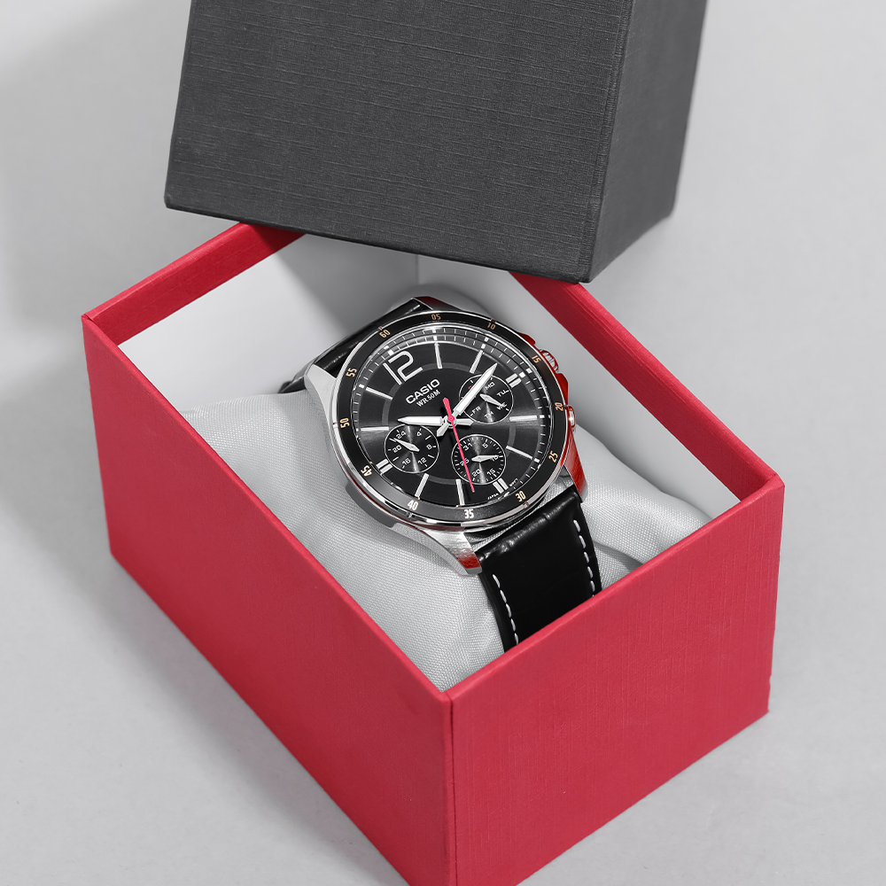 Đồng hồ Casio 43.5 mm Nam MTP-1374L-1AVDF