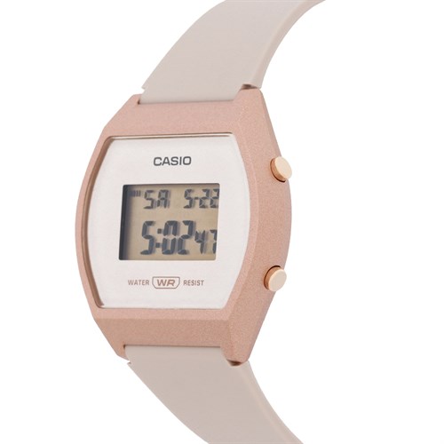 Đồng hồ Casio 35 mm Nữ LW-204-4ADF Màu Kem