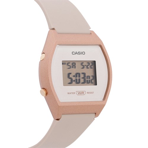 Đồng hồ Casio 35 mm Nữ LW-204-4ADF Màu Kem