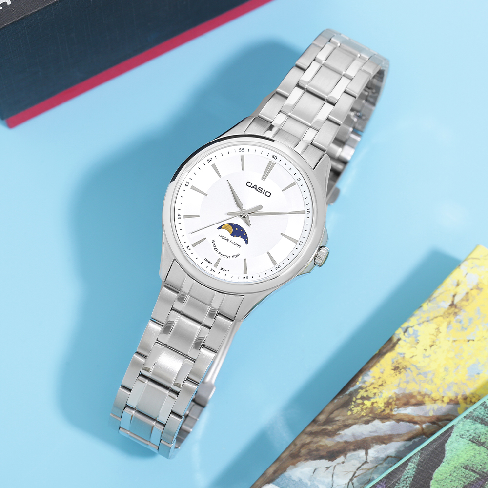 Đồng hồ Casio 42.5 mm Nam MTP-M100D-7AVDF