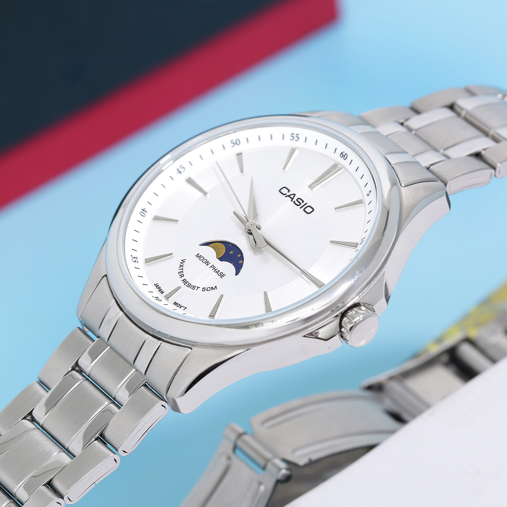 Đồng hồ Casio 42.5 mm Nam MTP-M100D-7AVDF