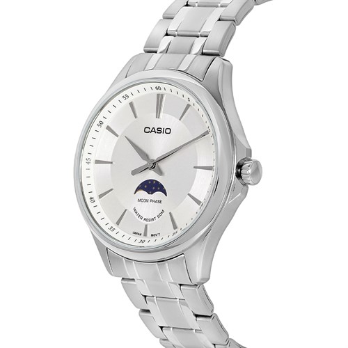 Đồng hồ Casio 42.5 mm Nam MTP-M100D-7AVDF Màu Bạc