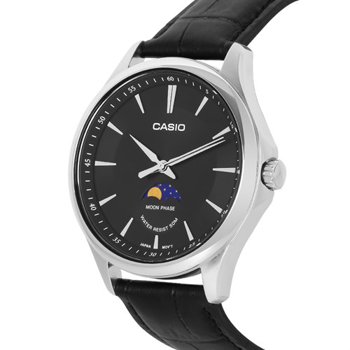 Đồng hồ Casio 42.5 mm Nam MTP-M100L-1AVDF Màu Đen