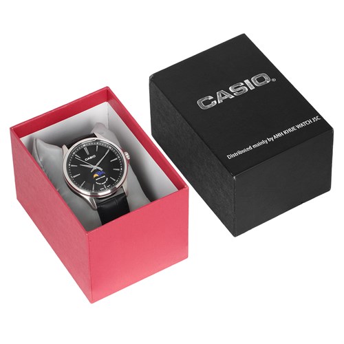 Đồng hồ Casio 42.5 mm Nam MTP-M100L-1AVDF Màu Đen