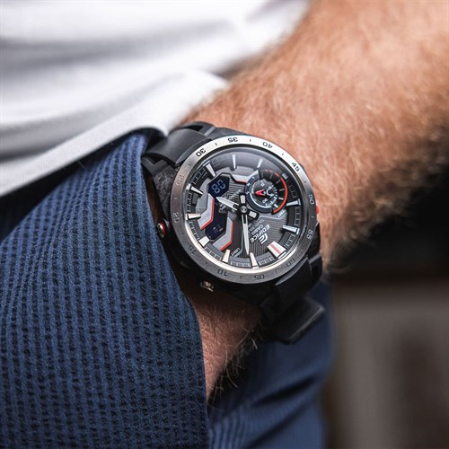 Đồng hồ Edifice Casio 48.2 mm Nam ECB-2200P-1ADF Màu Đen