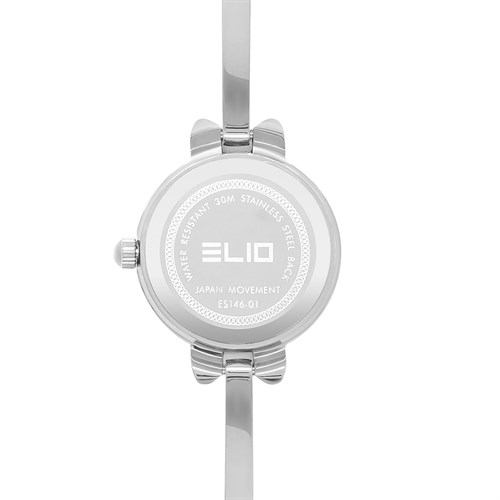 Set quà - Đồng hồ Elio 23 mm Nữ ES146-01 Màu Bạc