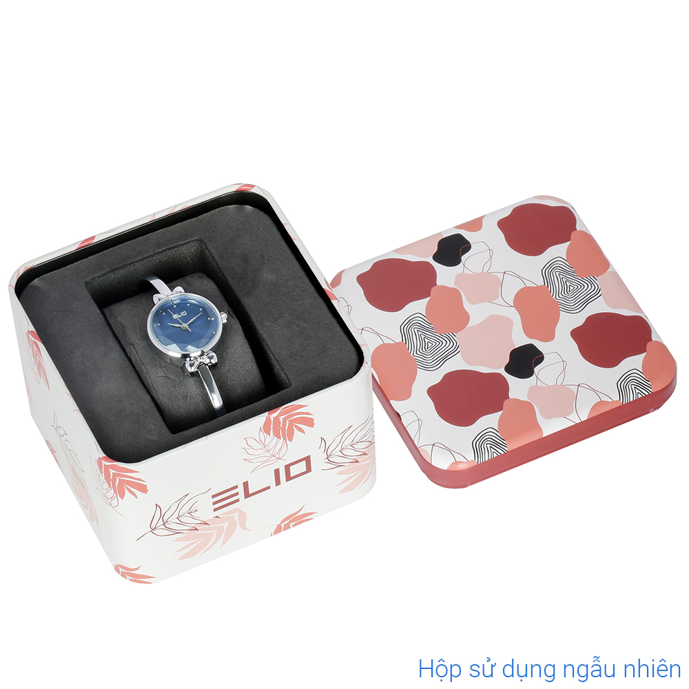 Set quà - Đồng hồ Elio 23 mm Nữ ES146-01 Màu Bạc