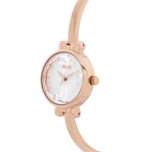 Set quà - Đồng hồ Elio 23 mm Nữ ES146-02 Màu Vàng Hồng