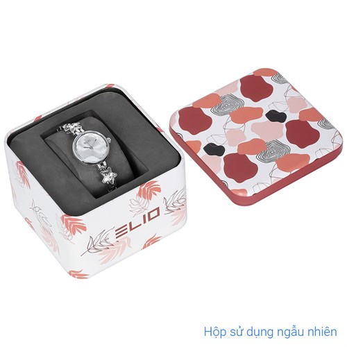 Set quà - Đồng hồ Elio 23.5 mm Nữ ES147-01 Màu Bạc