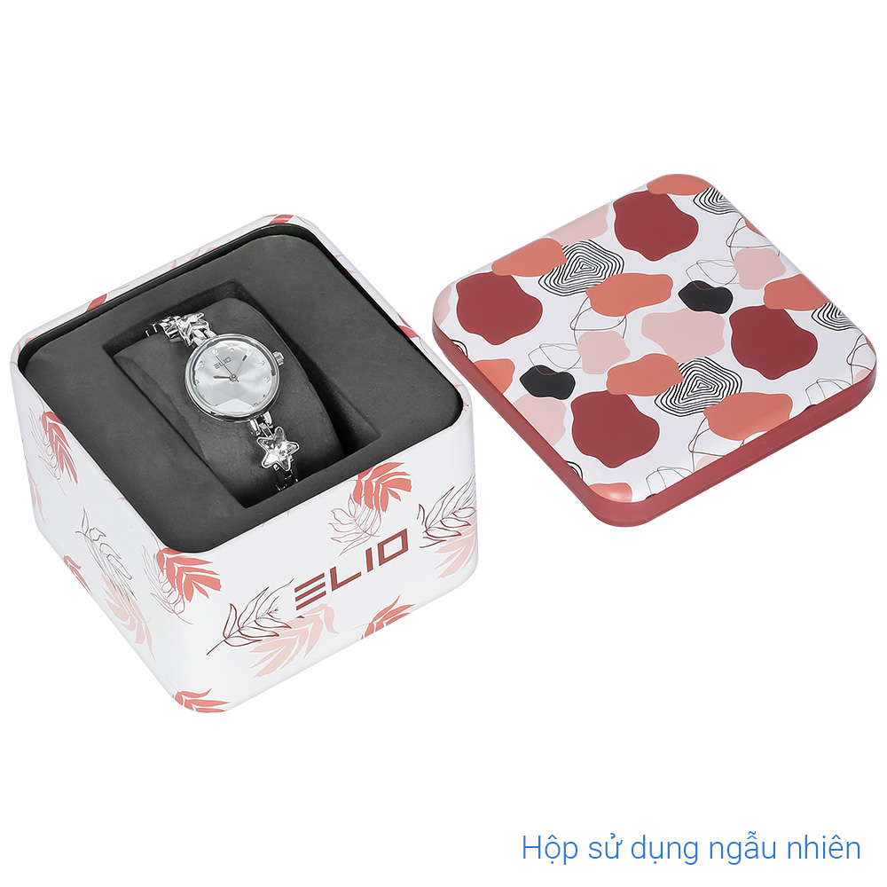 Set quà - Đồng hồ Elio 23.5 mm Nữ ES147-01 Màu Bạc