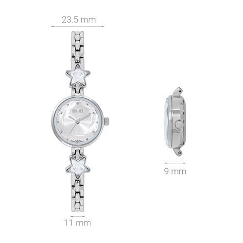 Set quà - Đồng hồ Elio 23.5 mm Nữ ES147-01 Màu Bạc