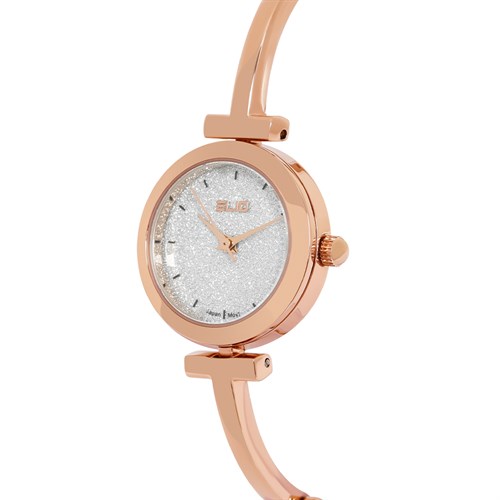 Set quà - Đồng hồ Elio 23 mm Nữ ES148-02 Màu Vàng Hồng