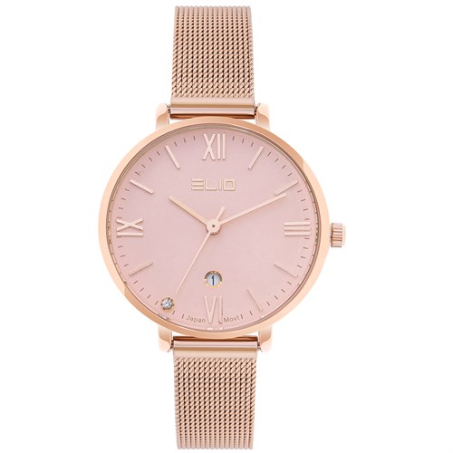 Set quà - Đồng hồ Elio 32 mm Nữ ES149-02 Màu Vàng Hồng