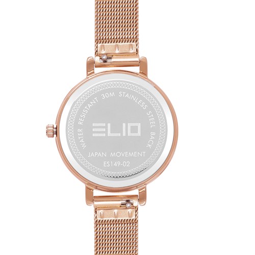 Set quà - Đồng hồ Elio 32 mm Nữ ES149-02 Màu Vàng Hồng