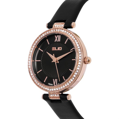 Set quà - Đồng hồ Elio 32 mm Nữ EL142-02 Màu Đen