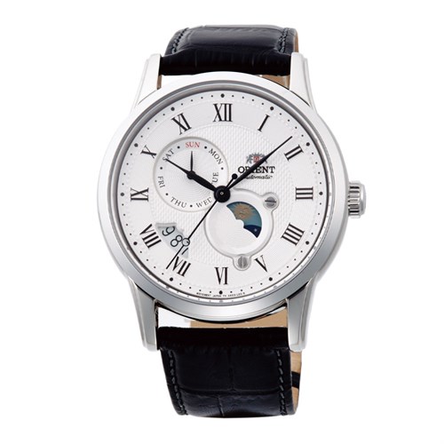 Đồng hồ Orient Sun & Moon 42.5 mm Nam RA-AK0008S10B Màu Đen