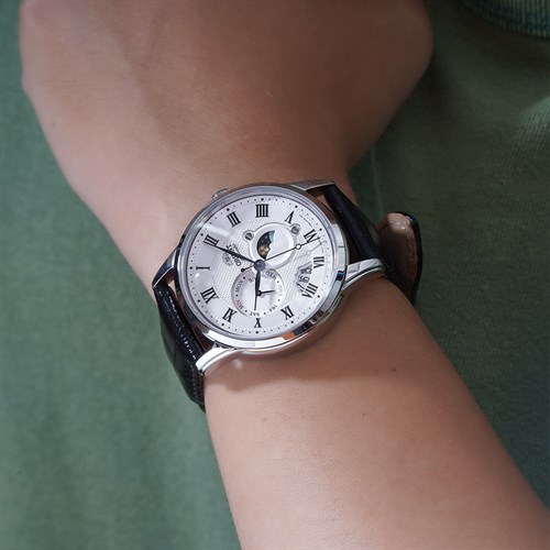 Đồng hồ Orient Sun & Moon 42.5 mm Nam RA-AK0008S10B Màu Đen