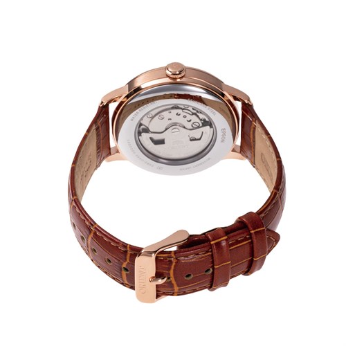 Đồng hồ Orient Bambino 41.5 mm Nam RA-AK0801S10B Màu Nâu