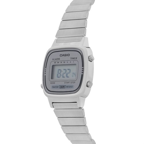 Đồng hồ Casio 24.6 mm Nữ LA670WA-7DF Màu Bạc