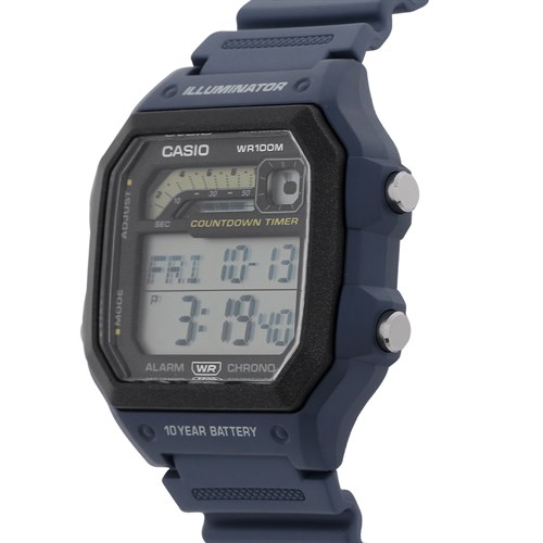 Đồng hồ Casio 42.1 mm Nam WS-1600H-2AVDF Màu Xanh