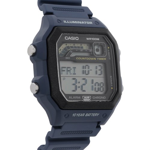 Đồng hồ Casio 42.1 mm Nam WS-1600H-2AVDF Màu Xanh