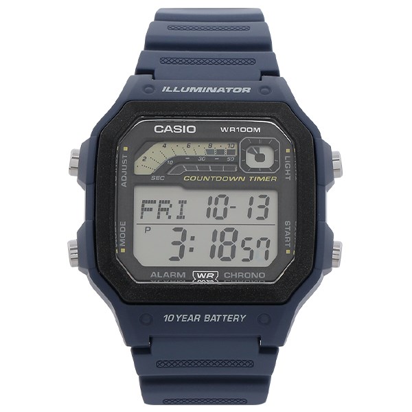 Đồng Hồ Casio 42.1 Mm Nam Ws - 1600H - 2Avdf