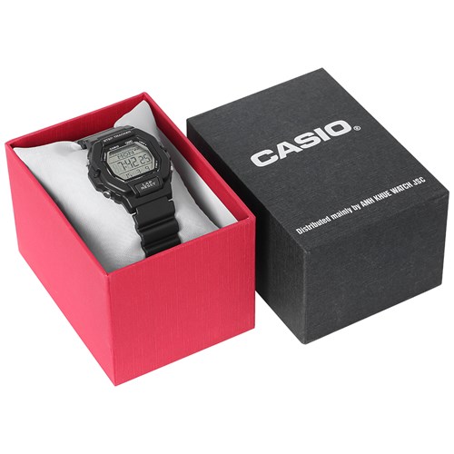 Đồng hồ Casio 37.6 mm Nữ LWS-2200H-1AVDF Màu Đen