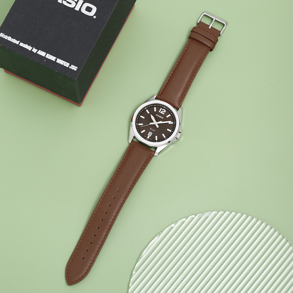 Đồng hồ Casio 42 mm Nam MTP-E725L-5AVDF