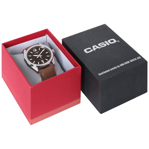 Đồng hồ Casio 42 mm Nam MTP-E725L-5AVDF Màu Nâu