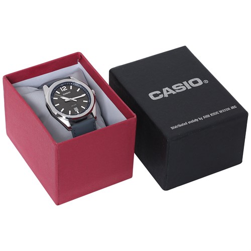 Đồng hồ Casio Timeless 42 mm Nam MTP-E725L-8AVDF Màu Xám