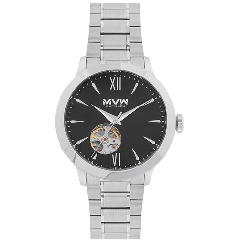 Đồng hồ MVW Star 41 mm Nam MSA089-01-S1 Màu Bạc