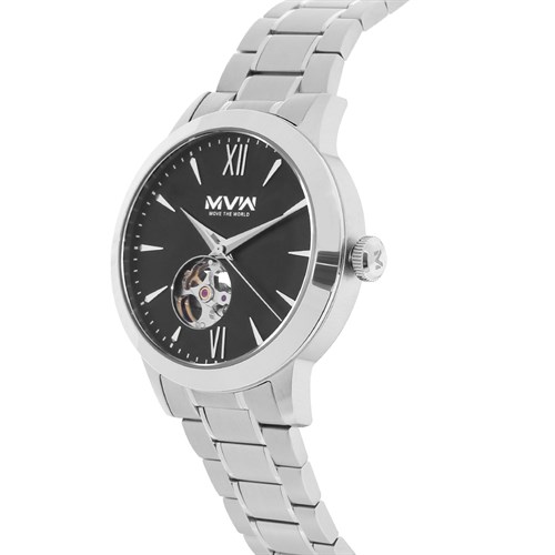Đồng hồ MVW Star 41 mm Nam MSA089-01-S1 Màu Bạc