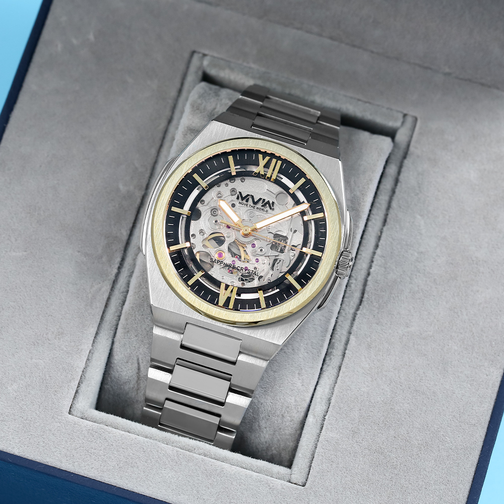 Đồng hồ MVW Galaxy 43 mm Nam MSA088-02-S2