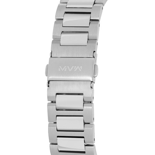 Đồng hồ MVW Galaxy 43 mm Nam MSA088-02-S2 Màu Bạc