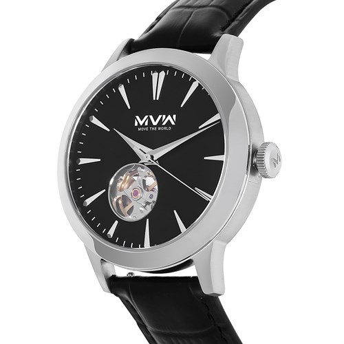 Đồng hồ MVW Star 41 mm Nam MLA084-01-S2 Màu Đen