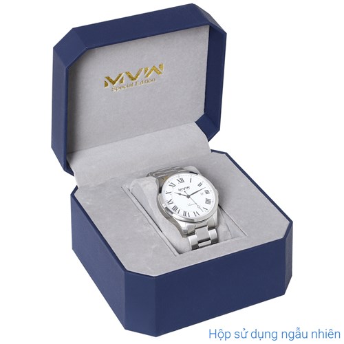 Đồng hồ MVW Galaxy 40 mm Nam MSA094-01-S3 Màu Bạc