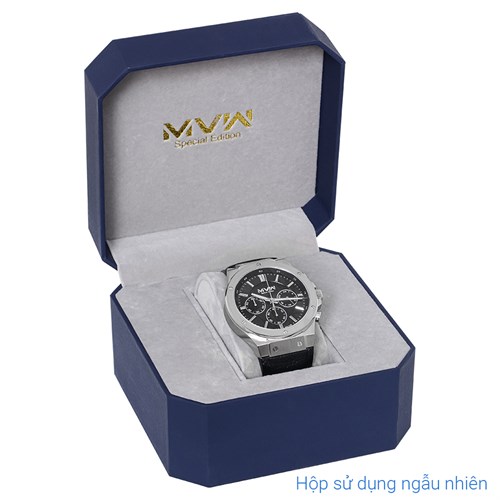 Đồng hồ MVW Hồn Việt 43 mm Nam ML086-01-HV Màu Đen
