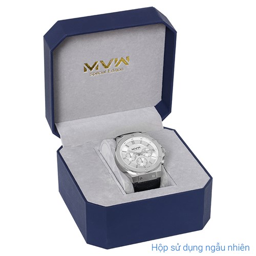 Đồng hồ MVW Hồn Việt 43 mm Nam ML086-02-HV Màu Đen