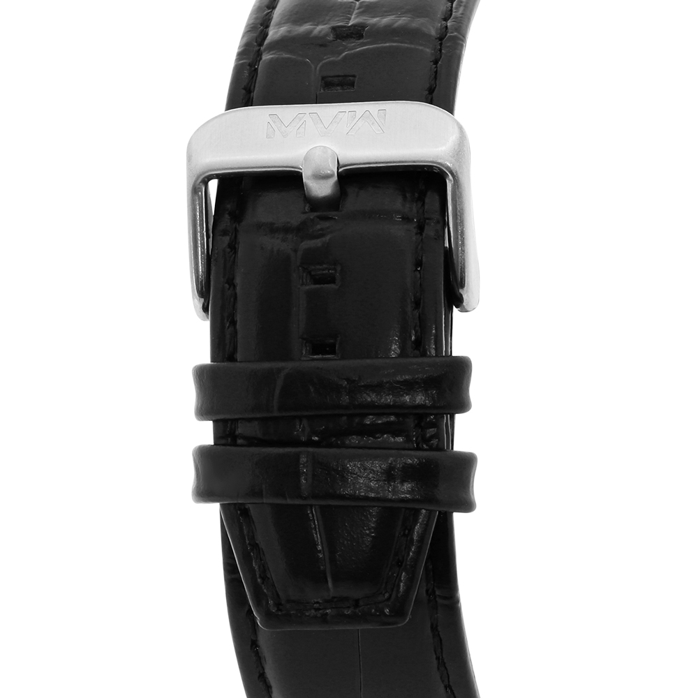 Đồng hồ MVW Hồn Việt 43 mm Nam MLA086-03-HV Màu Đen