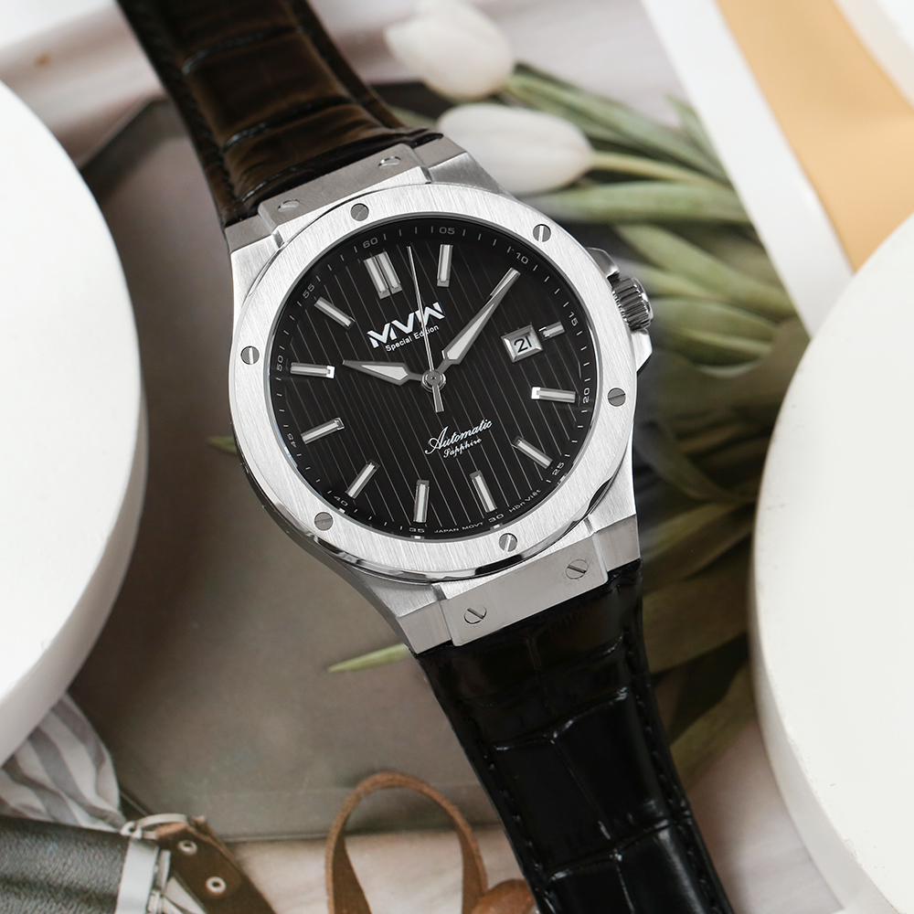 Đồng hồ MVW Hồn Việt 43 mm Nam MLA086-03-HV