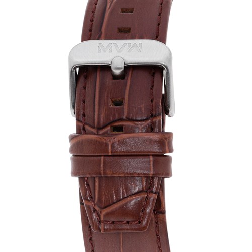 Đồng hồ MVW Hồn Việt 43 mm Nam MLA086-04-HV Màu Nâu