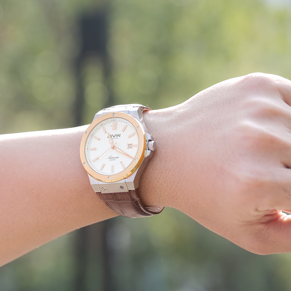 Đồng hồ MVW Hồn Việt 43 mm Nam MLA086-04-HV