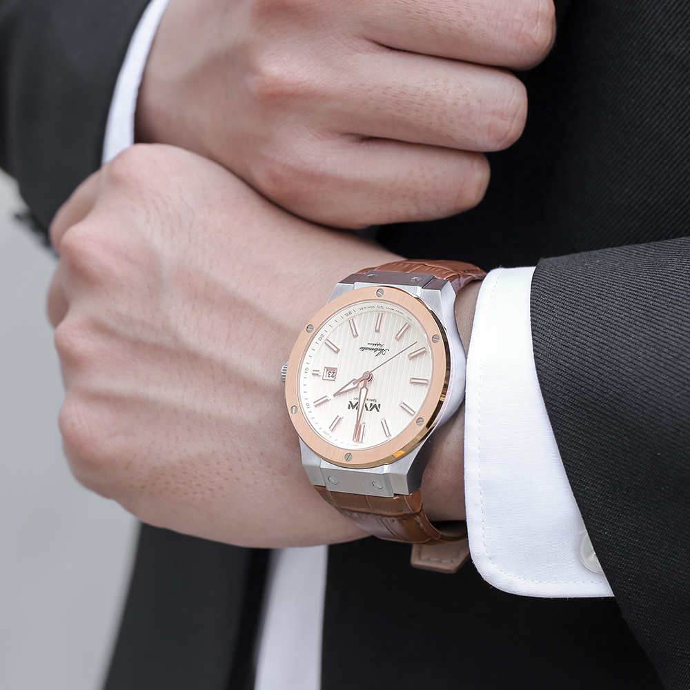 Đồng hồ MVW Hồn Việt 43 mm Nam MLA086-04-HV