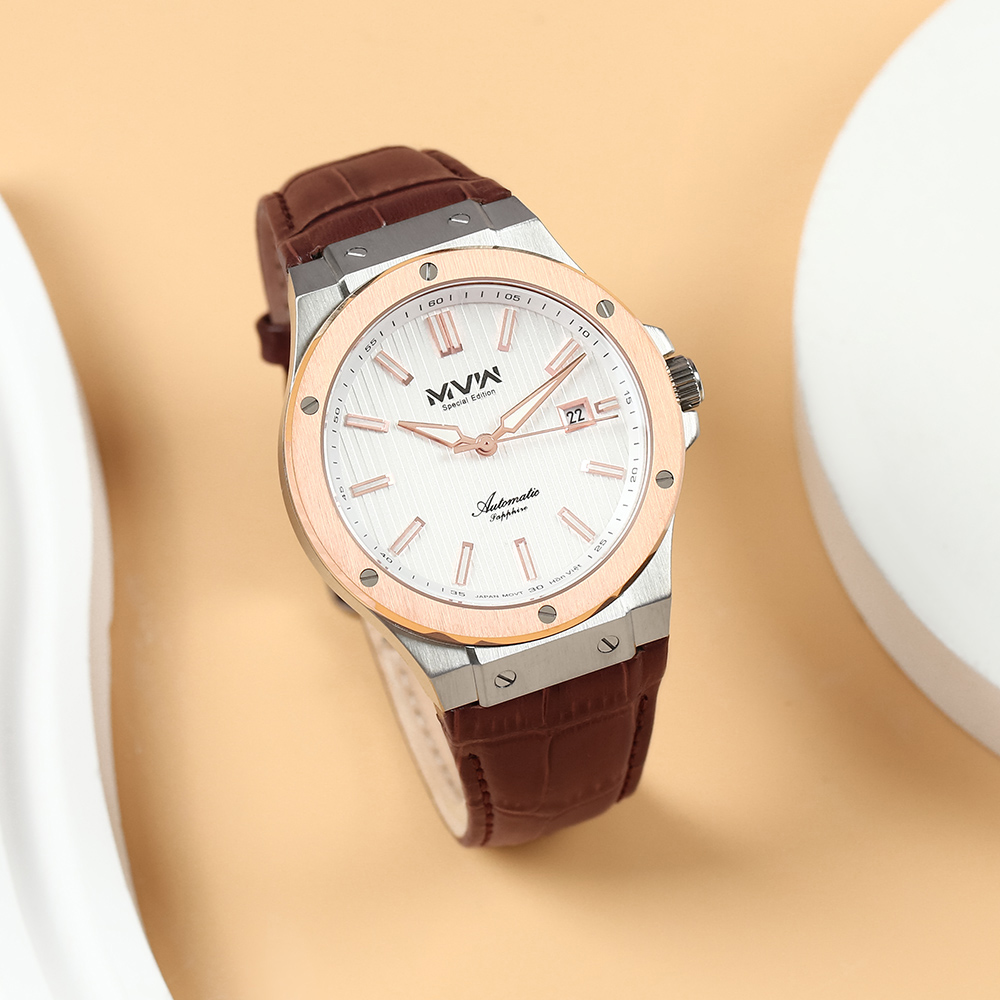 Đồng hồ MVW Hồn Việt 43 mm Nam MLA086-04-HV